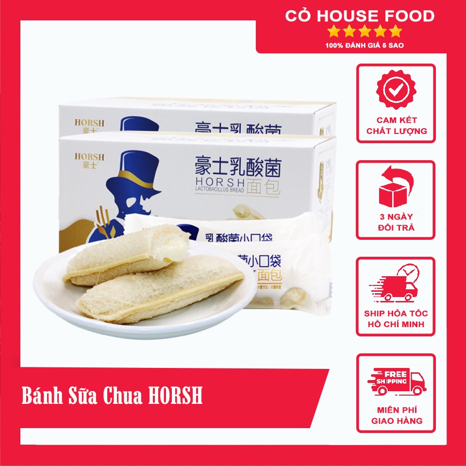 Bánh sữa chua Horsh Ông già Đài Loan Date mới - TONGKHOCOHOUSE