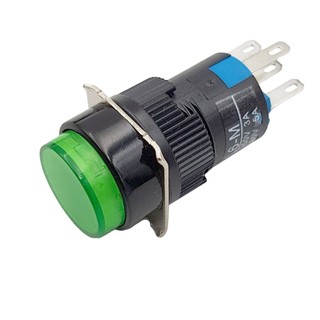 Nút nhấn nhả có đèn AL6-M 24V