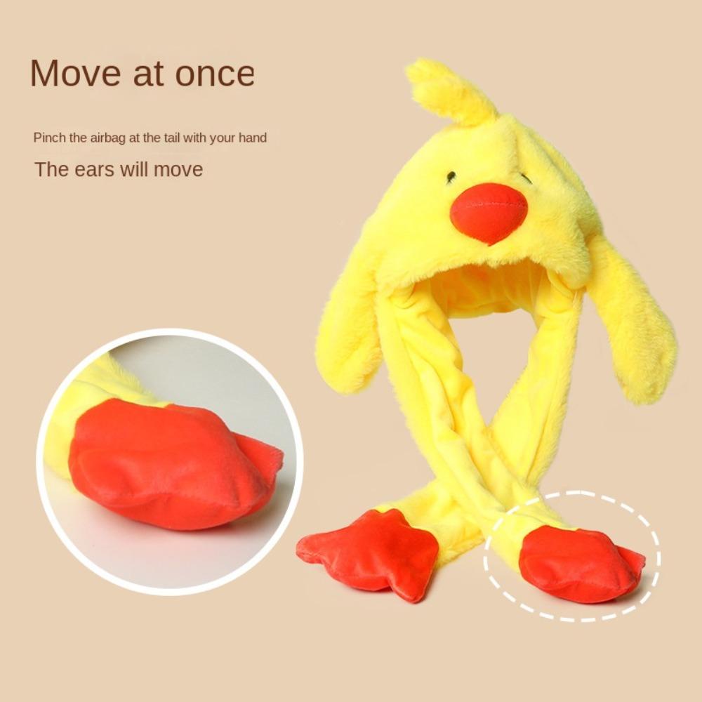 Suenin Mũ Tai Thỏ Nhồi Bông Chuyển Động Được Dễ Thương Vui Nhộn Dành Cho Trẻ Em Và Người Lớn