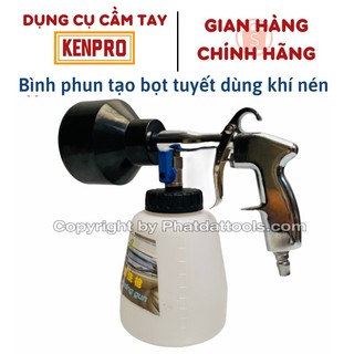 Bình phun tạo bọt tuyết dùng khí nén 1000ml-Đầu đen