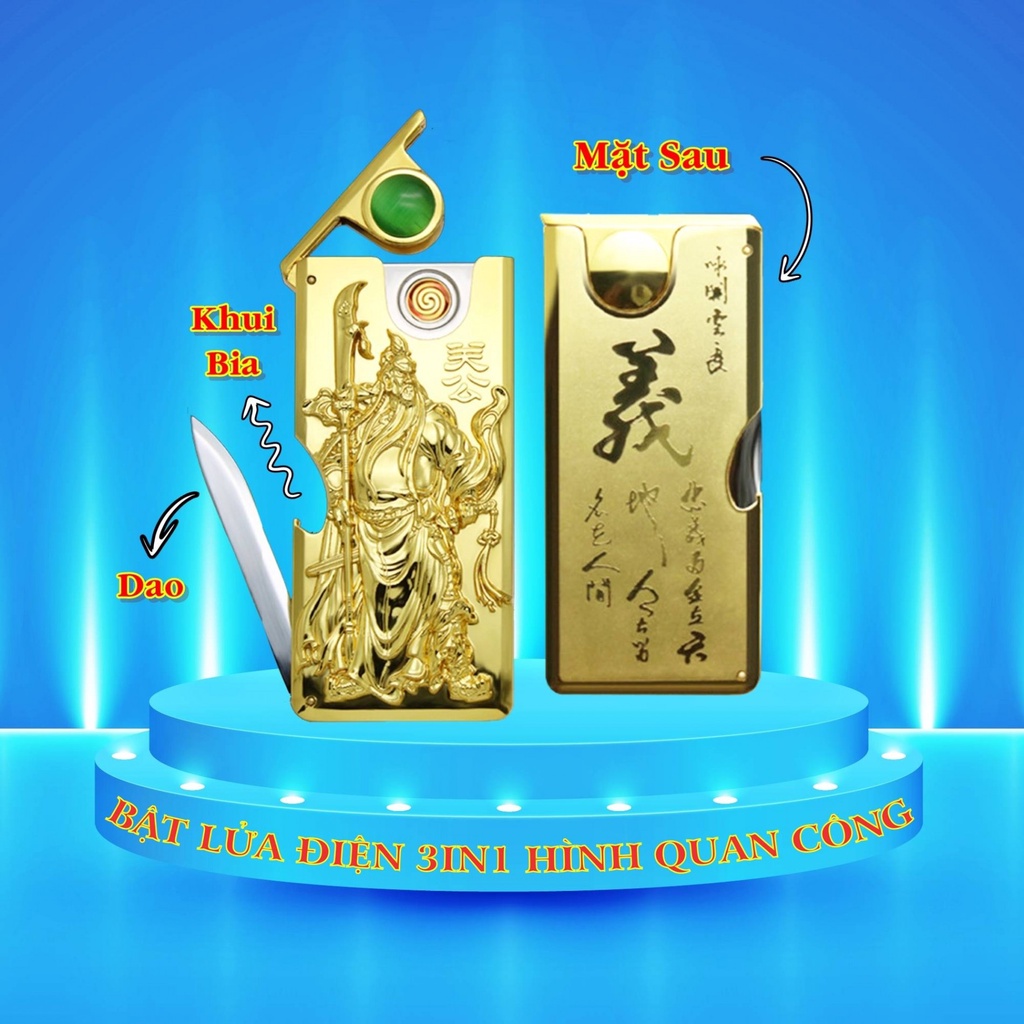 𝐇𝐨̣̂𝐩 𝐐𝐮𝐞̣𝐭 𝐁𝐚̣̂𝐭 𝐋𝐮̛̉𝐚 ĐIỆN 3IN1 HÌNH QUAN CÔNG (𝐁𝐚̣̂𝐭 𝐋𝐮̛̉𝐚 , D.A.O, KH.UI B.IA)