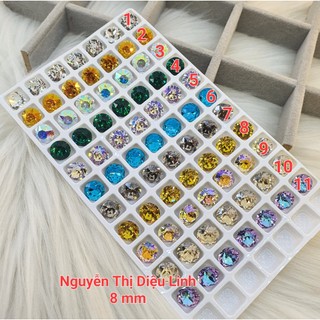 Đá khối tròn k9 8mm