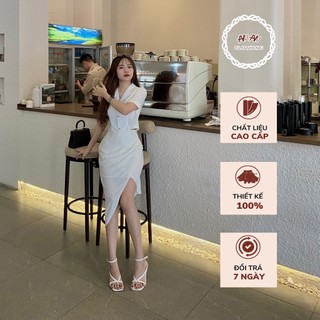 Sét đầm công sở thiết kế cao cấp,sét đầm dự tiệc sang chảnh chất vải đẹp thoáng mát - anan clothing