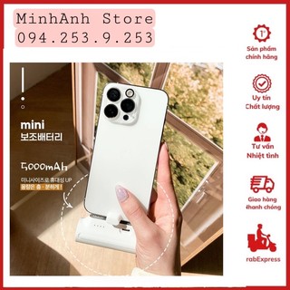 Sạc dự phòng mini không dây 5000maH