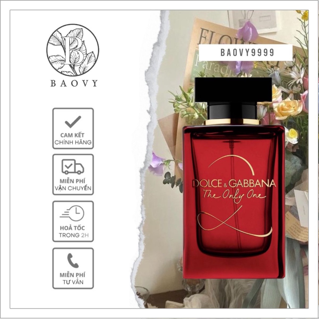 ✨ Nước hoa D&G The Only One 2 - 10ml