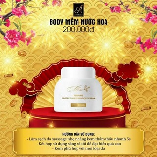 Kem body trắng da mềm A
