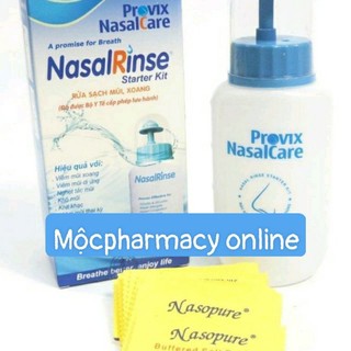 Bình rửa mũi Nasal Rinse dành cho người lớn sử dụng an toàn, hiệu quả