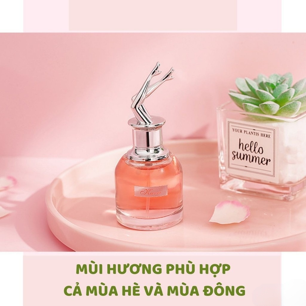 (gía sỉ)Nước Hoa Nữ Cô Gái Chân Dài Kari chuẩn mùi, siêu thơm, dầu thơm nữ Siêu Ngọt Ngào Quyến Rũ | BigBuy360 - bigbuy360.vn