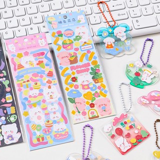 3 Sticker, Nhán Dán Fullcorlor 6*17,5Cm