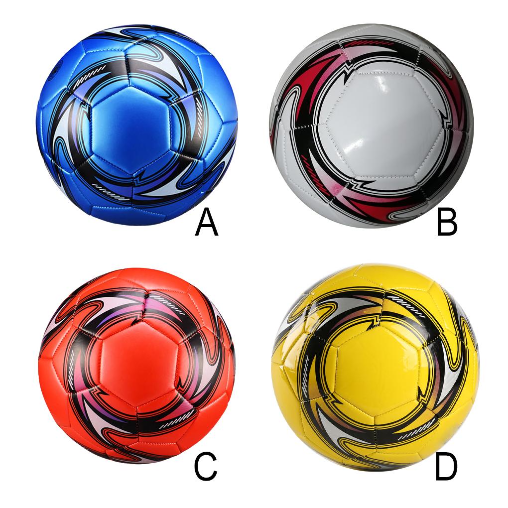 Quả Bóng Đá Thể Thao Bằng Da PU Khâu Lỗ Chống Nước Kích Thước 5 Cho Trẻ Em