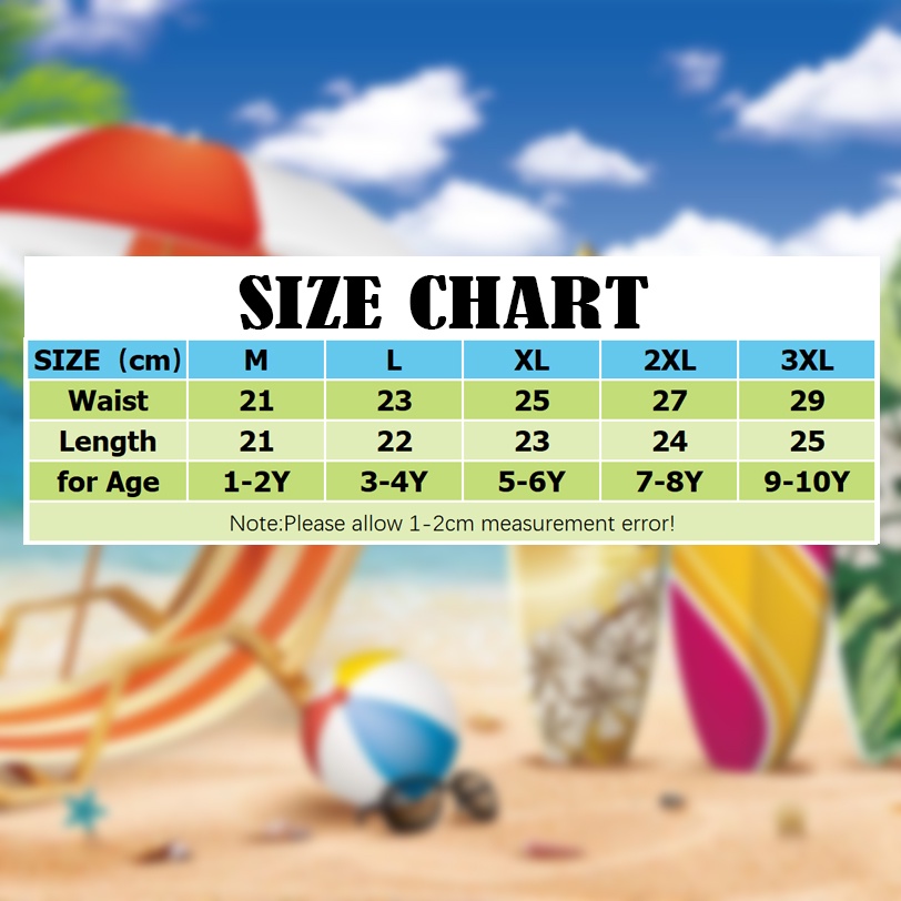 Quần Bơi In Hình Cá Mập Hoạt Hình Cho Bé Trai 3-12 Tuổi