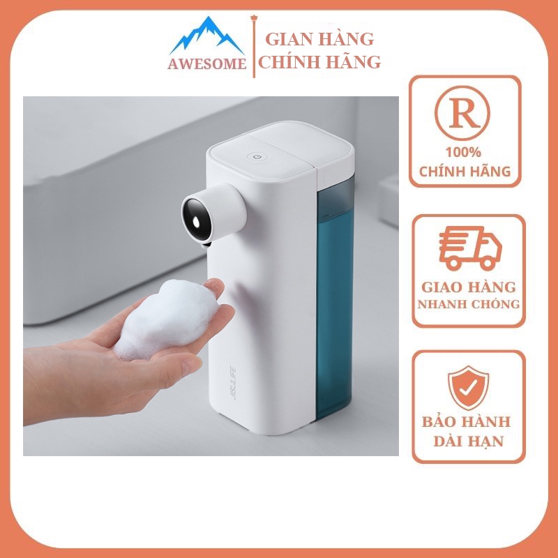 Máy Tạo Bọt Rửa Tay Cảm Biến Thông Minh AH01 JISULIFE - Máy rửa tay sát khuẩn tự dộng dung tích 300ml
