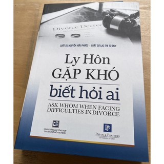 Sách - Ly hôn gặp khó biết hỏi ai