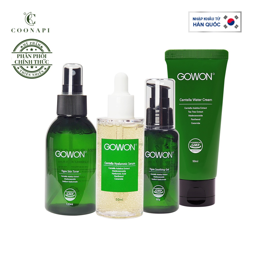 Gel Rau Má Cải Thiện Da Mụn Và Thâm Mụn Gowon Tigre Soothing Gel 60g