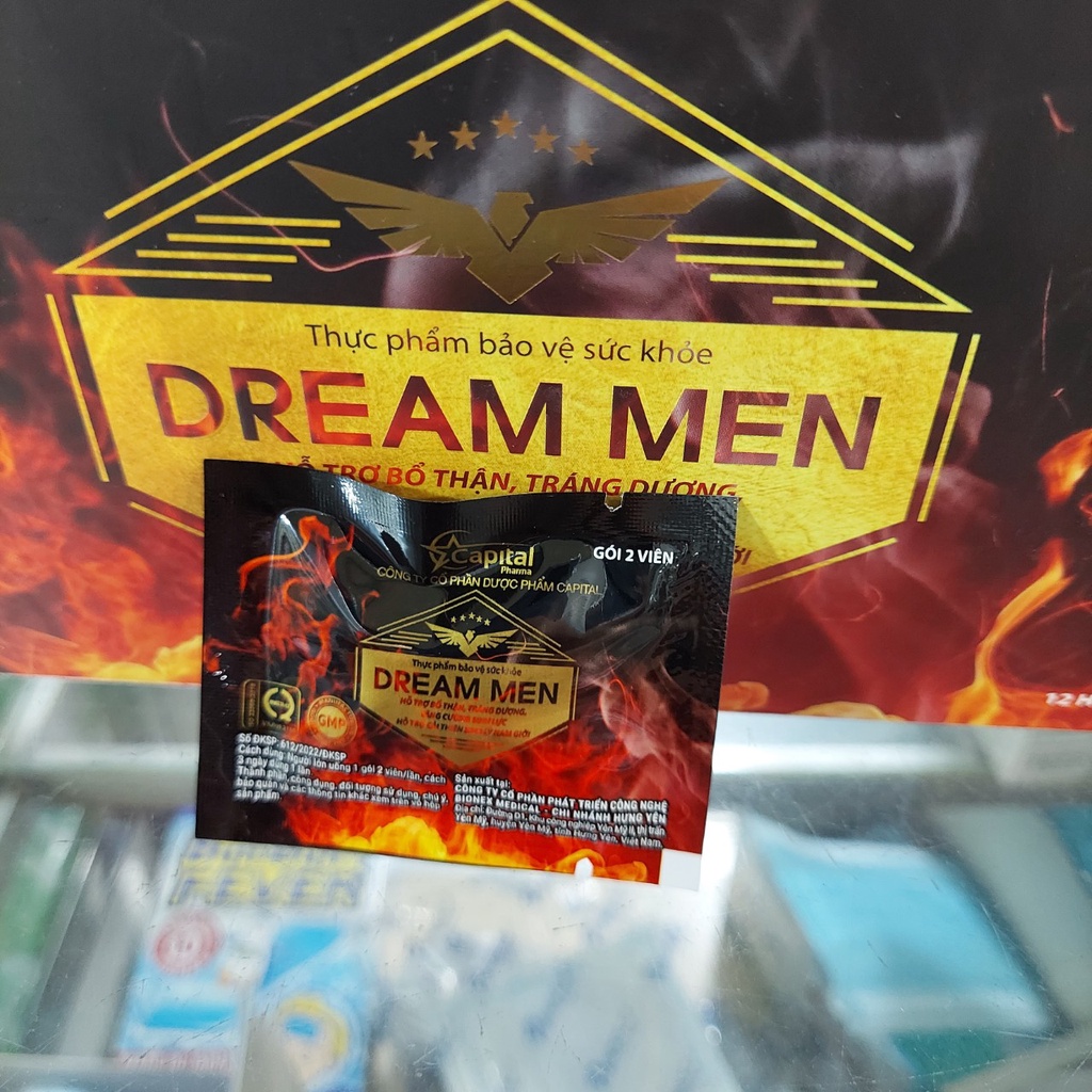 Dream Men ( Eva ) – Hỗ Trợ Bổ Thận Tráng Dương Hộp Lớn (12 Hộp Nhỏ)