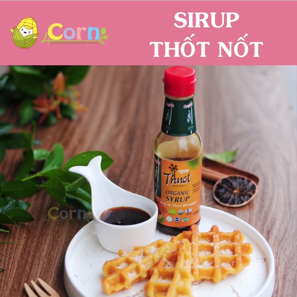 Sirup thốt nốt (đường thốt nốt) hữu cơ Thnot - Cho bé 12m+