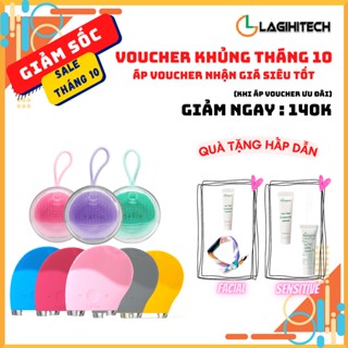 [LAGIHITECH][Hàng Chính Hãng] Máy Rửa Mặt Và Mát Xa Da Mặt / Máy Rửa Mặt Cho Da Nhạy Cảm Halio Sensitive