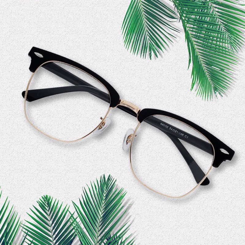 Gọng kính cận nữ nam mắt vuông thanh lịch phong cách Hàn Quốc kính mát nữ Hottrend 2022 siêu bền siêu đẹp giá rẻ 100
