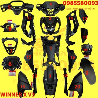 Dàn áo, nhựa nhám winner v3 2022, có bán lẻ từng món