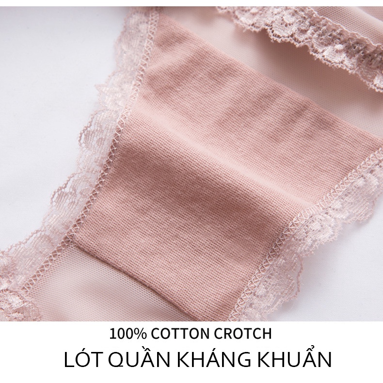 Quần lót nữ chất thun lạnh dây buộc nơ cute 325