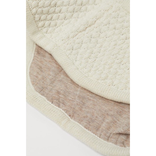 Mũ len trùm tai gấu HM