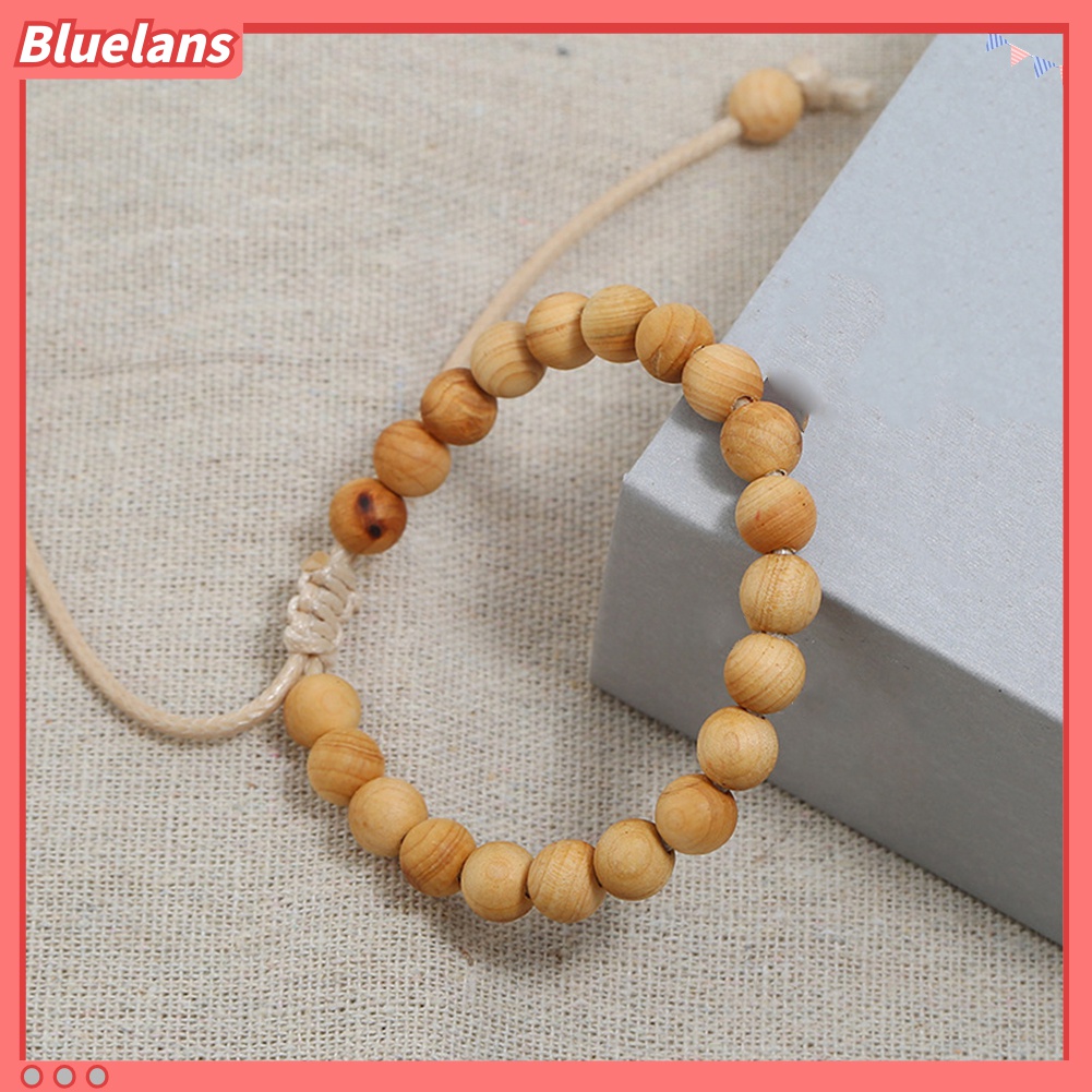 Vòng Tay Chuỗi Hạt Gỗ Thủ Công 48h Thời Trang Cho Nam Và Nữ