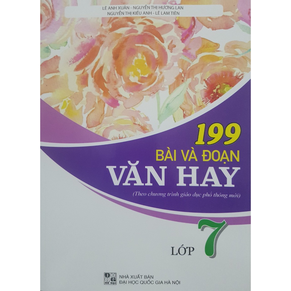 Sách - 199 bài và đoạn văn hay lớp 7