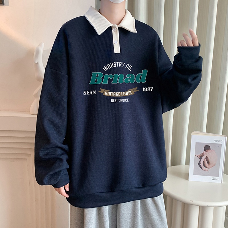 Áo Sweater Polo Nỉ Nam Nữ Unisex Dài Tay Form Rộng Phong Cách Trẻ Trung Thời Trang Zenkonu TOP NAM 245V1