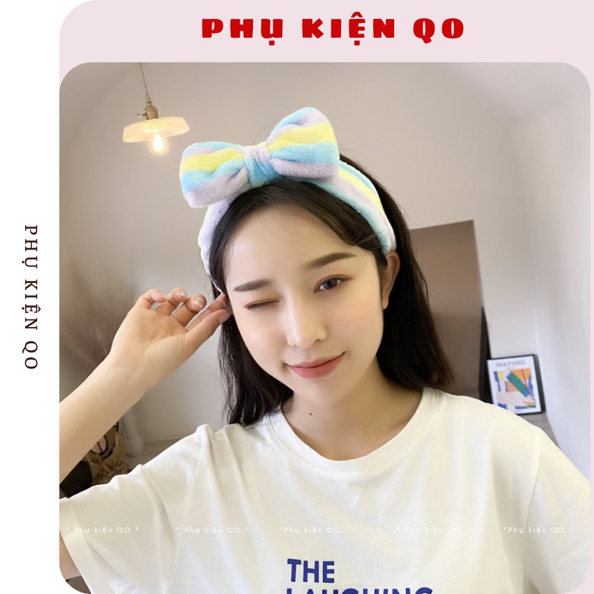 Băng đô rửa mặt nhiều màu BD14