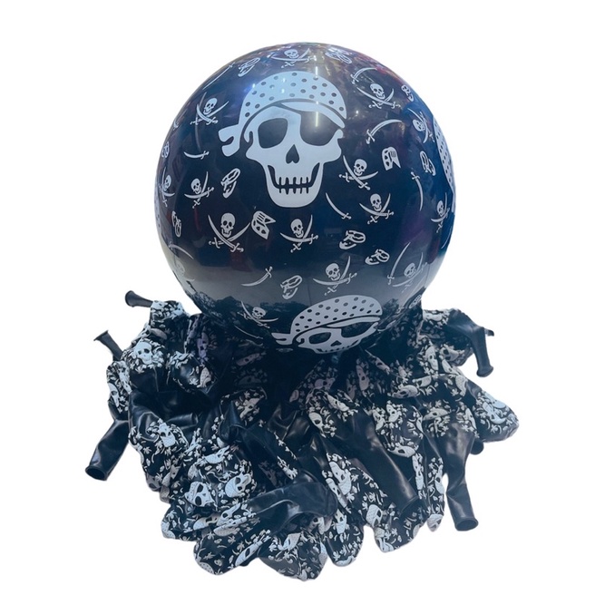 Set 10 Bong Bóng Trang Trí Tiệc Halloween