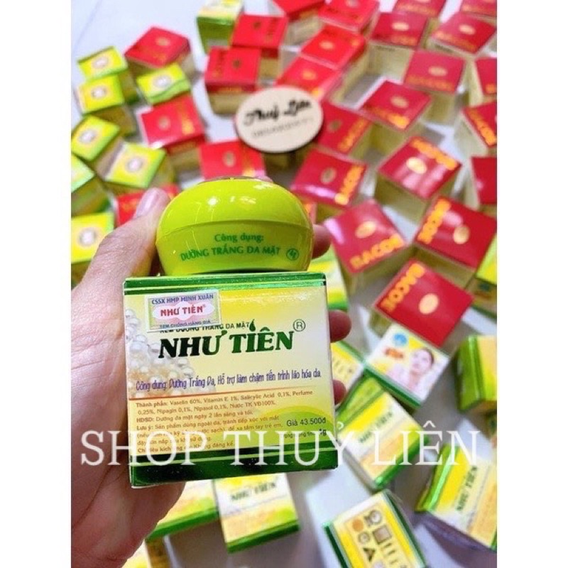 Kem mặt như tiên xanh dưỡng trắng da 4g