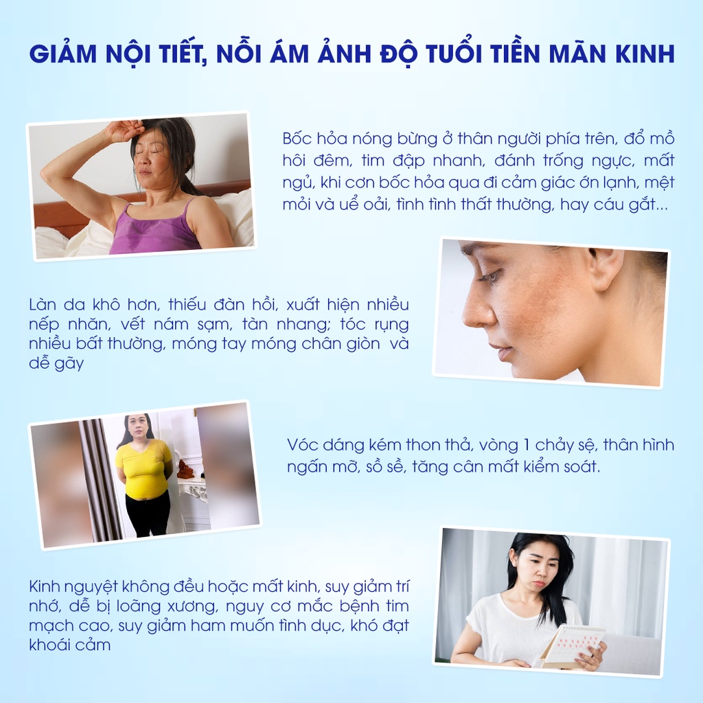 Viên Nén Nội Tiết - Nhất Nhất 44 - Cân Bằng Nội Tiết, Giúp Da Sáng Đẹp