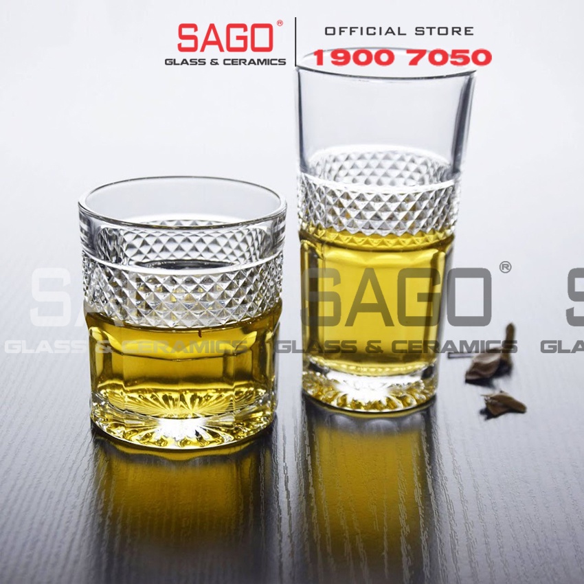 Ly Thủy Tinh Hongli Radian Glass 315ml , 400ml | Tùy Chọn Dung Tích
