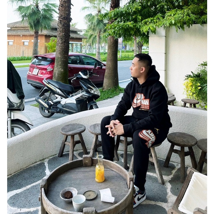 Quần áo thể thao nam jodan hoạ tiết 2022