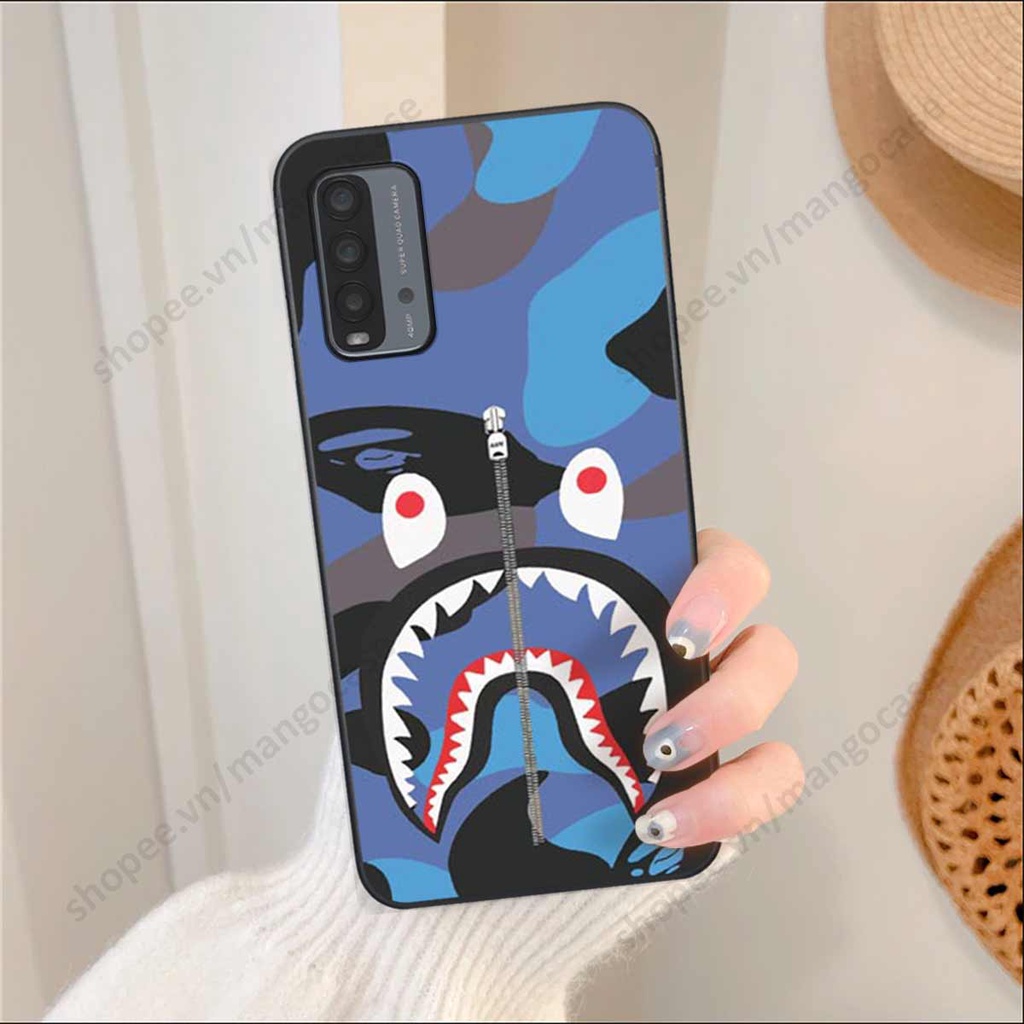 Ốp lưng điện thoại Xiaomi Redmi 9T drew, kaws, bape cao cấp, vỏ ốp rẻ đẹp