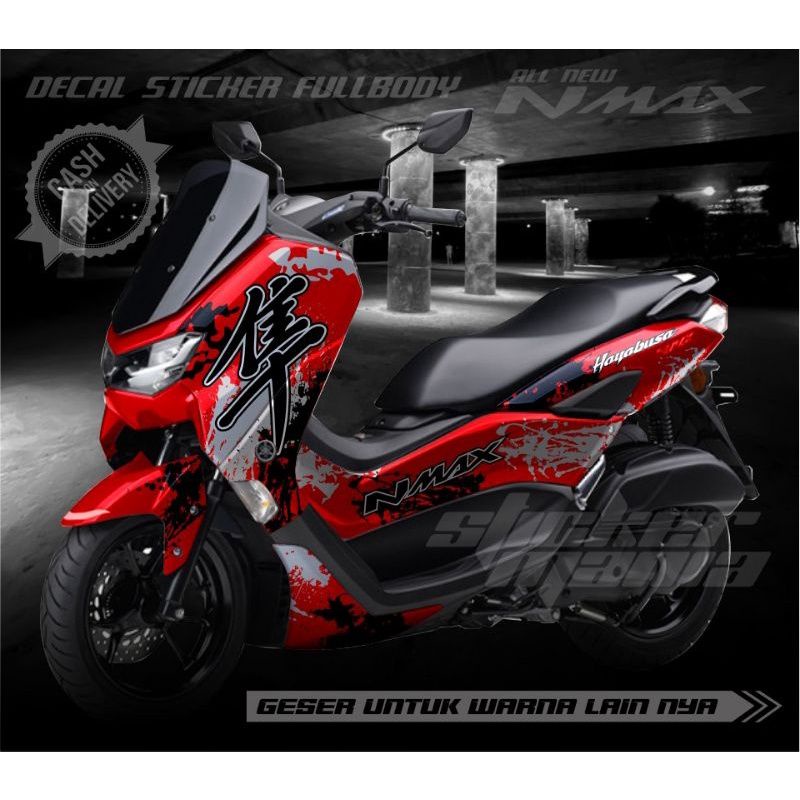 Miếng Dán Trang Trí Nmax Hayabusa Độc Đáo Mới