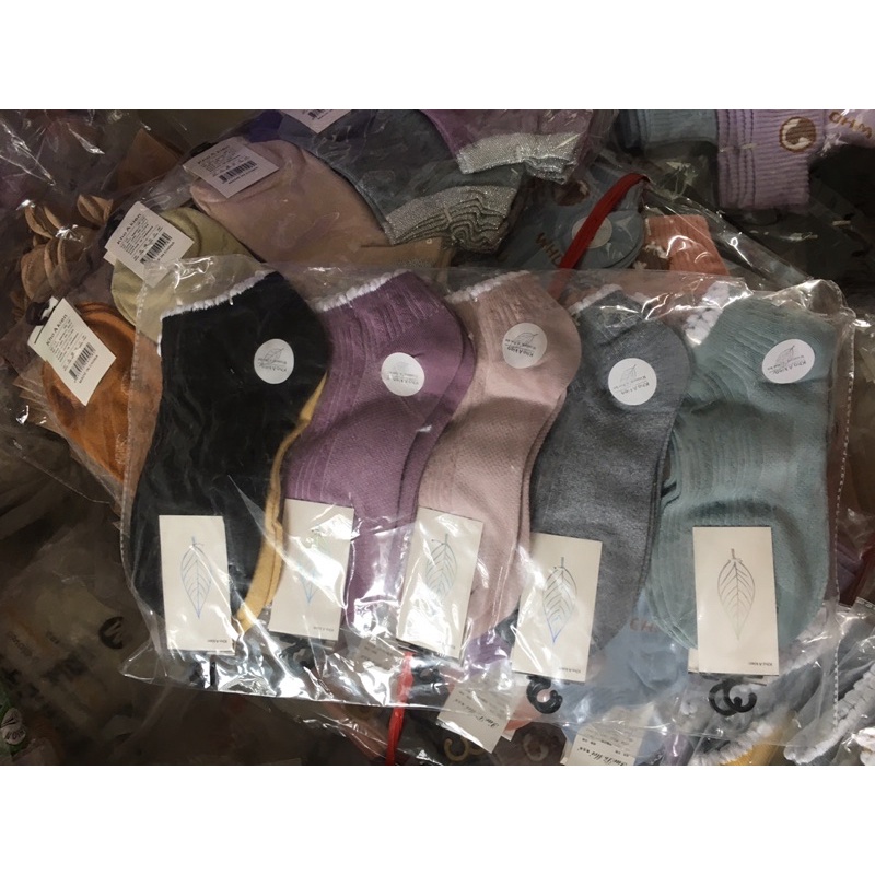 Sét 5 đôi tất người lớn nhiều mẫu