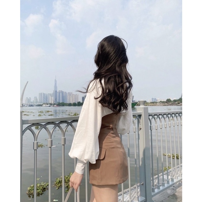 Chân váy lưng cao dáng ôm ONONMADE High Waist Skirt sz S