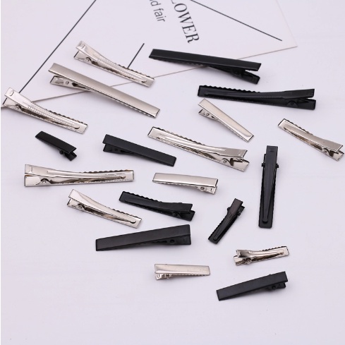 Set 10 phôi kẹp tóc, sườn kẹp tóc nhiều mẫu mã kích thước, màu sắc