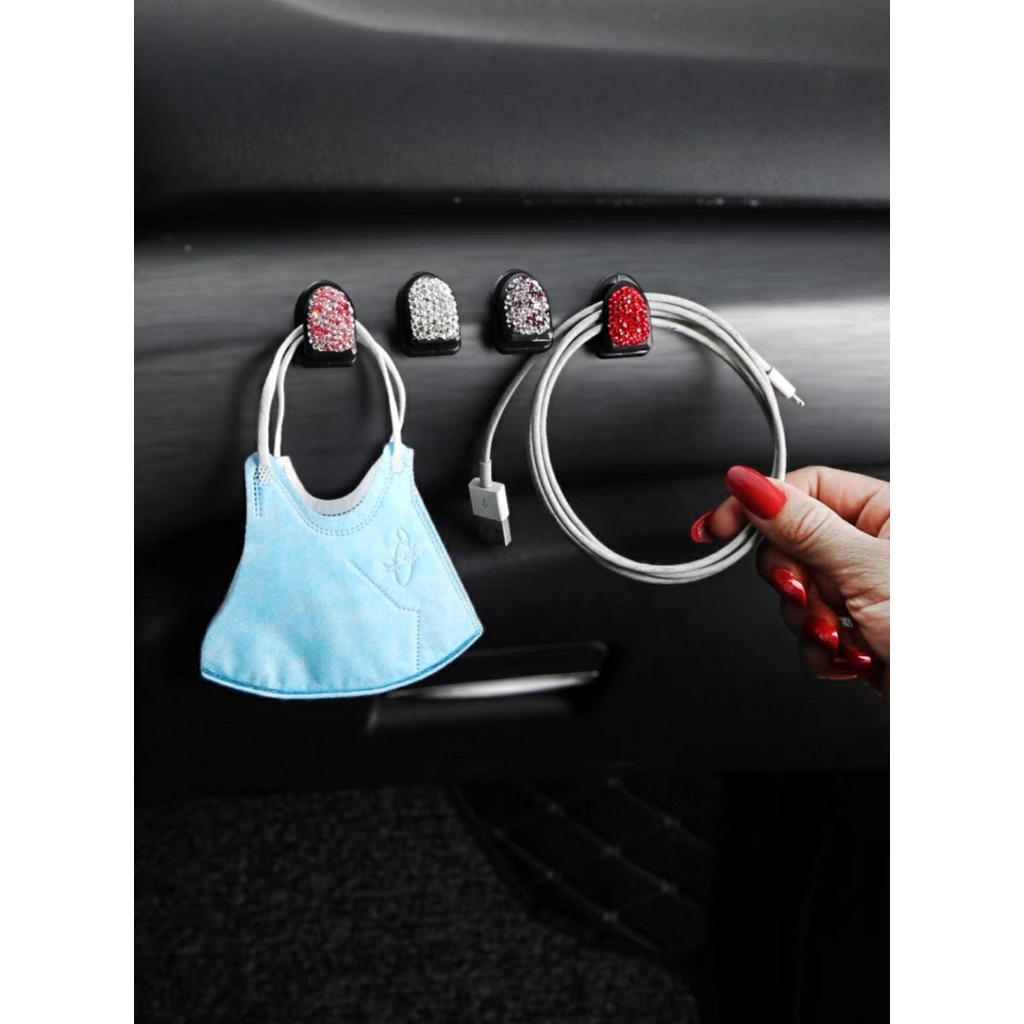 Móc Treo Đồ Sau Ghế Đính Đá Sang Trọng