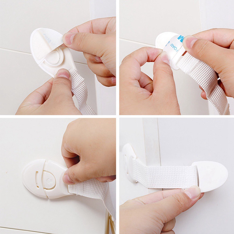 Bộ 20 Khóa Tủ Lạnh Bảo Vệ An Toàn Cho Bé