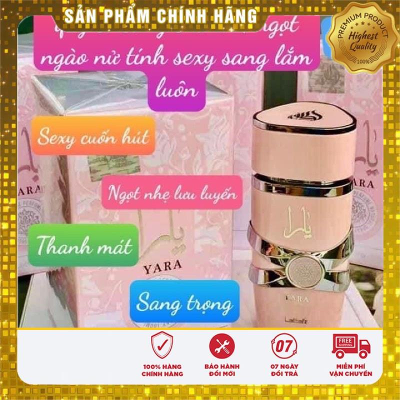 - Nước hoa Dubai 𝐘𝐀𝐑𝐀 𝐋𝐚𝐭𝐭𝐚𝐟𝐚 𝐄𝐃𝐏 100ml NỮ TÍNH DỊU DÀNG  ẢNH THẬT - CÓ SẴN