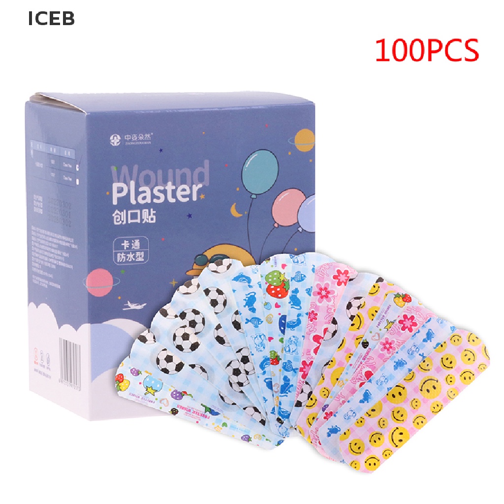 Ic 100 Băng Cá Nhân Hoạt Hình Dễ Thương Chống Thấm Nước Hemostasis Keo Dán Khẩn Cấp my