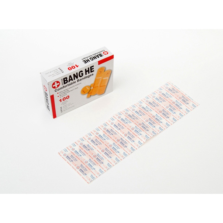 Hộp 100 miếng băng keo cá nhân dán vết thương