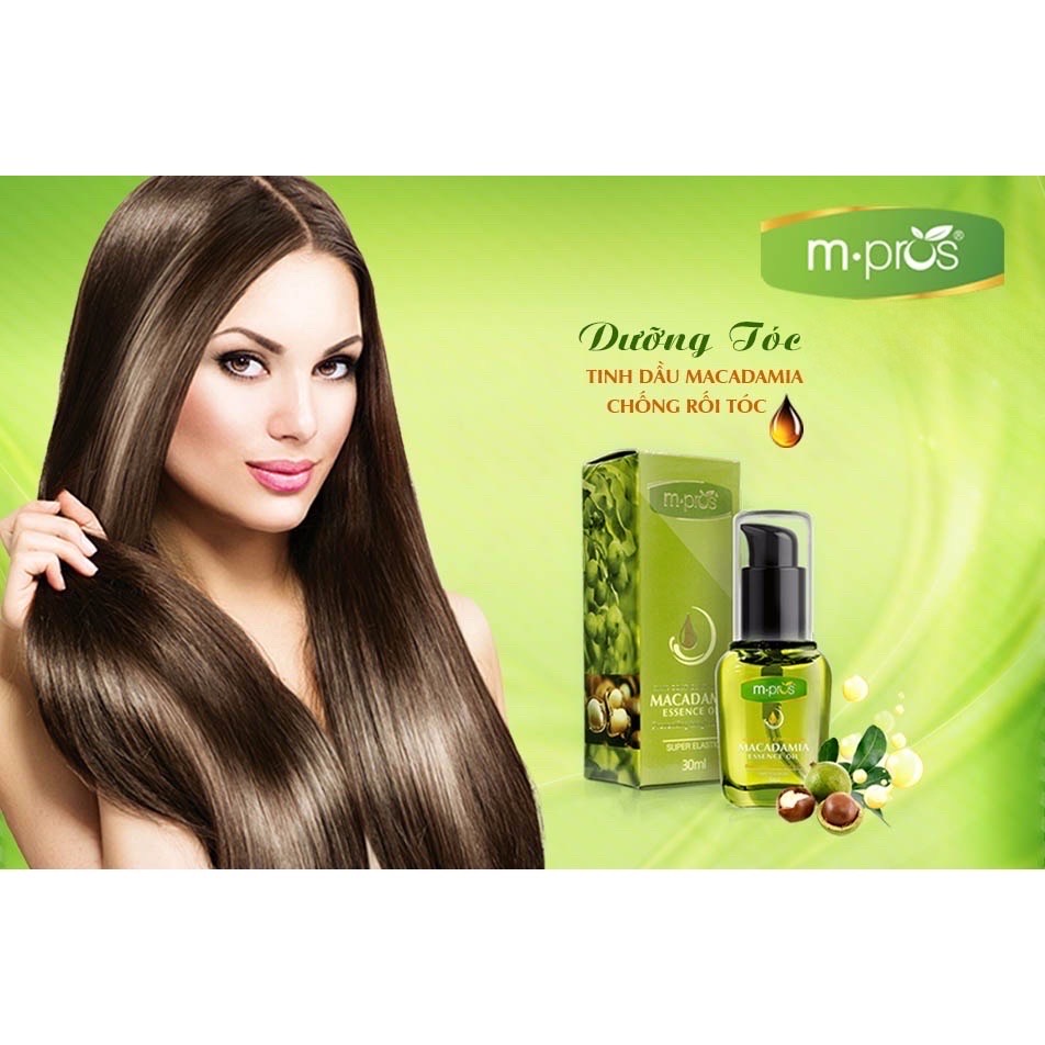 Tinh Dầu M.Pros Macadamia Chống Rối Tóc 30ml