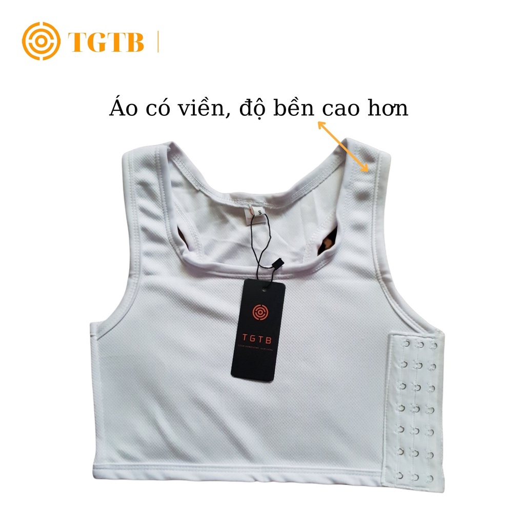 Áo Nịt Ngực Tomboy - Thun Lưới Lót thun -  Móc Gài Thoáng mát nhẹ nhàng