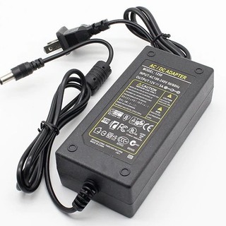 Bộ nguồn 12V-5A nhựa adapter - cho đèn Led, Camera, màn hình quảng cáo, bơm, quạt 12v - Sẵn kho sỉ, lẻ