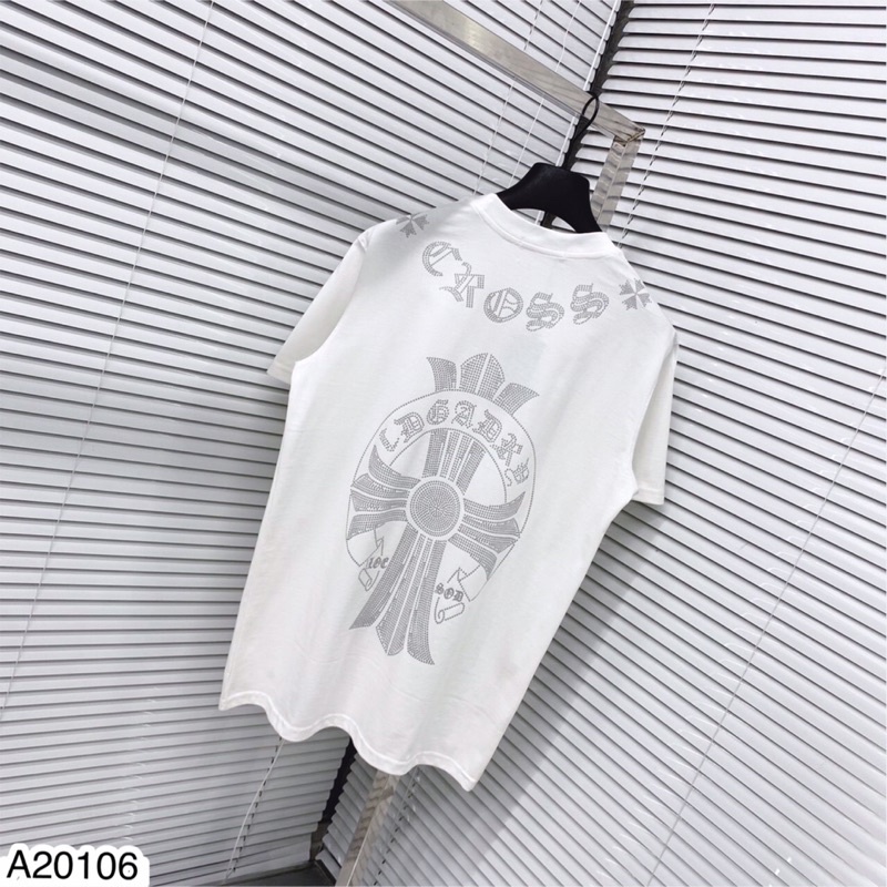 Áo Phông Nam Hoạ Tiết Vòng Cổ Cực Đẹp - Áo Thun Nam Chữ Thập Siêu Đẹp