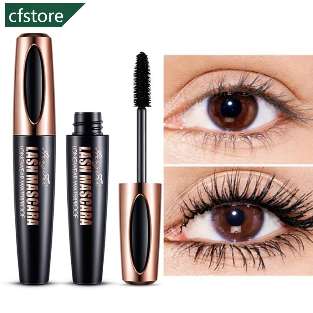 Mascara Sợi Tơ 4D Chống Thấm Nước Và Mồ Hôi Uốn Cong Làm Dày Lông Mi M3N7
