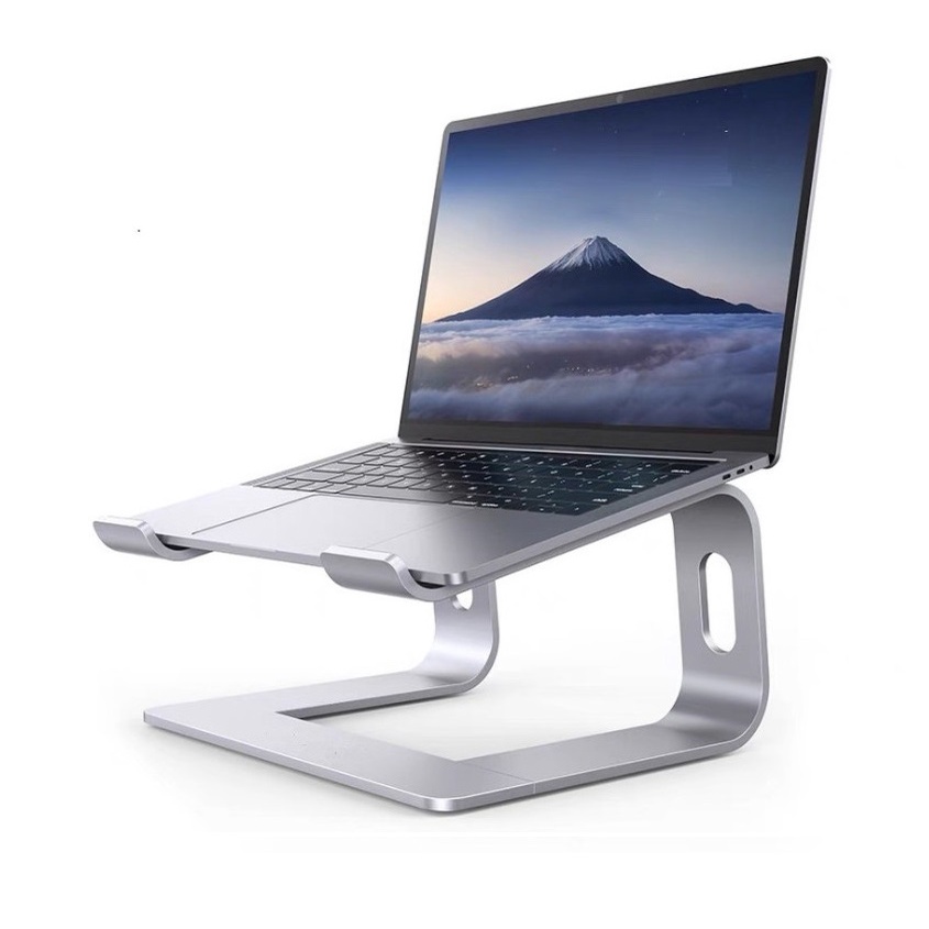 Giá đỡ để laptop stand notebook Macbook máy tính xách tay hợp kim nhôm có thể tháo rời kiêm tản nhiệt